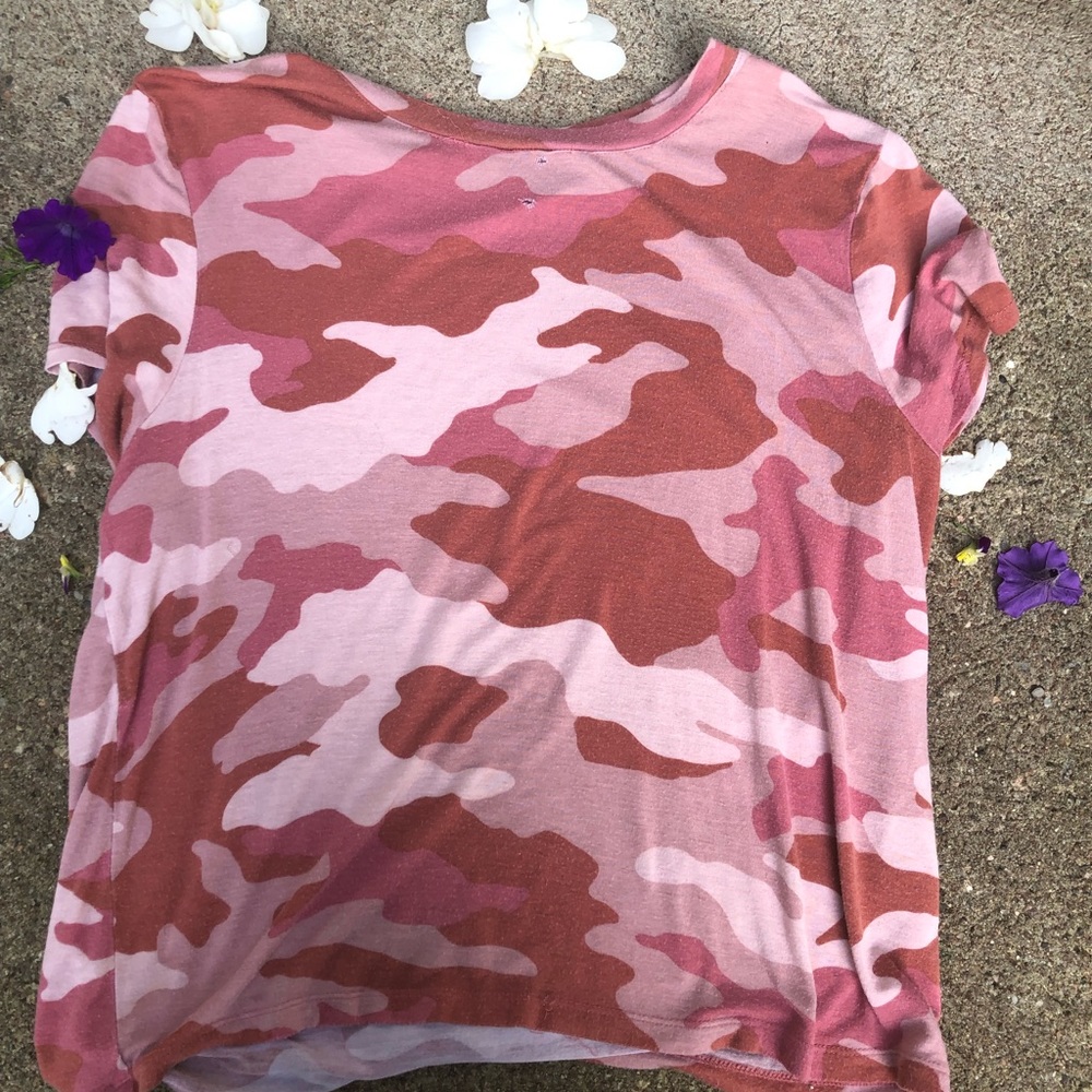 Camo tee shirt